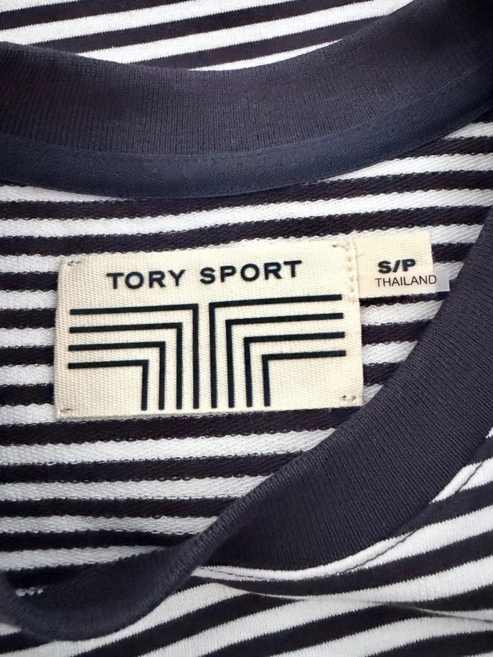 Tory Burch Sport NWOT Striped T-Shirt Dress (M)